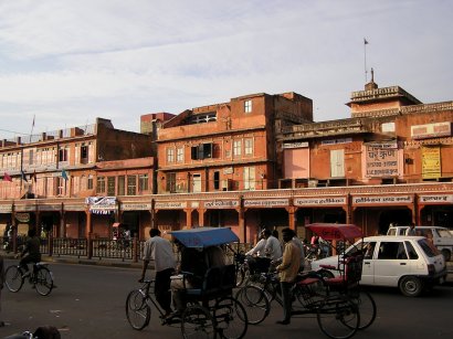 Rikschas in Jaipur